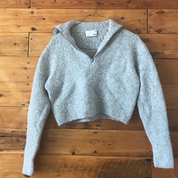 Wilfred Free wool cropped sweater - Picture 1 of 3